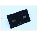 Placa de vidrio templado negro para puerta de horno microondas